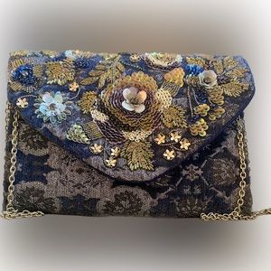 Embroidered Crossbody chain bag Circus by Sam Eldelman